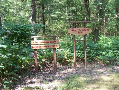 Albert L. Ingeno hiking trail