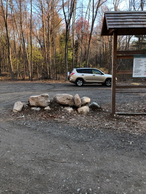 Parking lot on Bates Lane