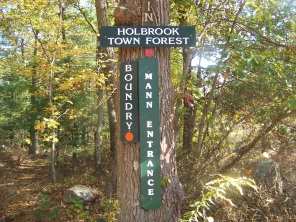 boundary trail at mann entrance