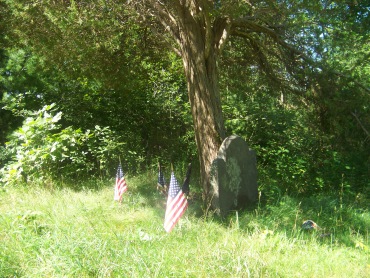 grave site on around cleveland pond trail