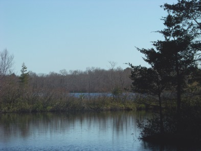 inner harbor of Cleveland Pond