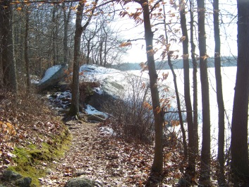 The fishing rock at ames nowell