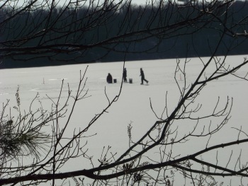 skaters on cleveland pond