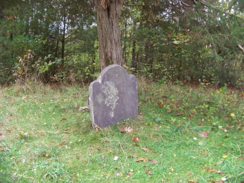 grave at ames nowell state park