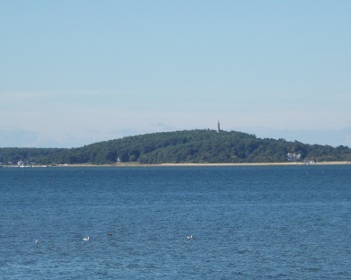 View from the Breakwater in Plymouth