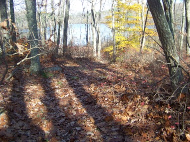 cranberry pond from the blue dot trail