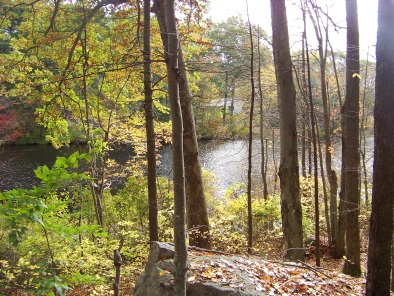 western side cushing pond view