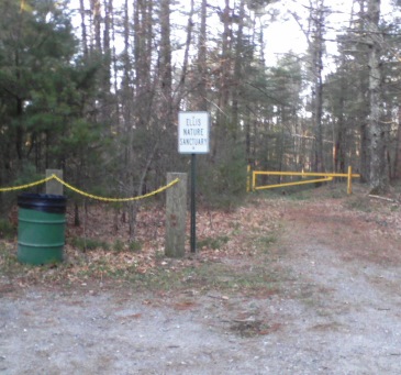 ellis nature sanctuary parking area