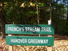 french's stream trail in hanove