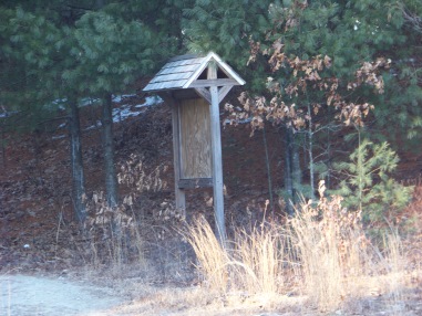 Bay circuit trail kiosk at Crocker Place