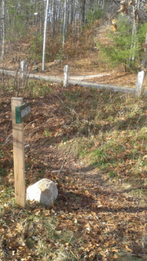 old granite guardrail posts along water st in hanover