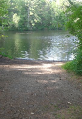 canoe launch at luddams ford park