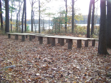 outdoor classroom at pond meadow park
