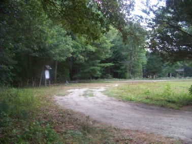 parking area at stetson meadows