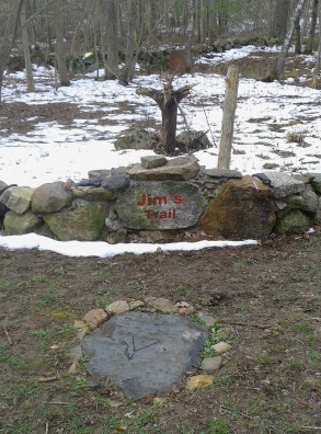 Jim's trail entrance
