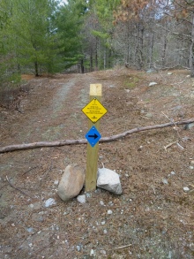 boundary limit on twin ponds trail