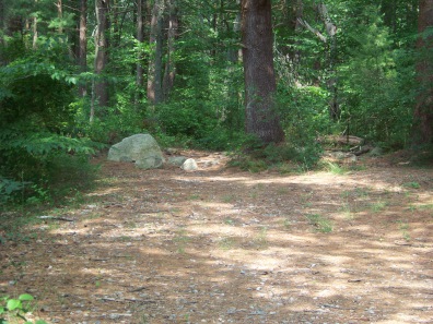 start of around cleveland pond trail