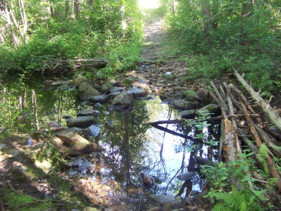 trail work across water in ames nowell
