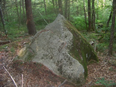 teepee rock in bates lane conservation area