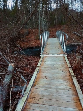 Boardwalk and bridge over Jones River at the Cranberry Watershed Preserve. Boardwalk and bridge over Jones River at the Cranberry Watershed Preserve.