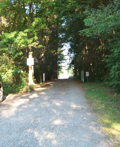 entrance at Jacobs pond conservation area