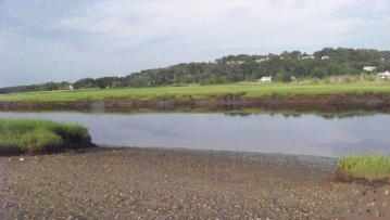 dog beach on south river behind rexhame beach