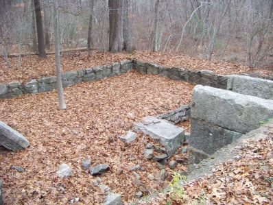 site where the mill existed at triphammer pond