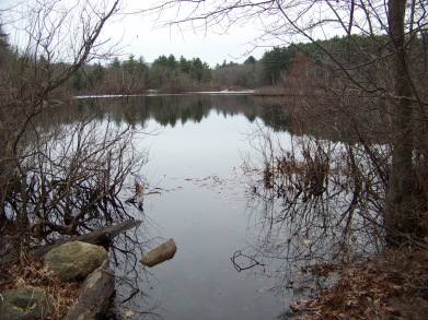 boat launch at triphammer pond
